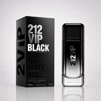 Combo aus 3 Herrenparfums – Bad Boy von Carolina Herrera, 212 VIP Black von Carolina Herrera und Invictus von Paco Rabanne