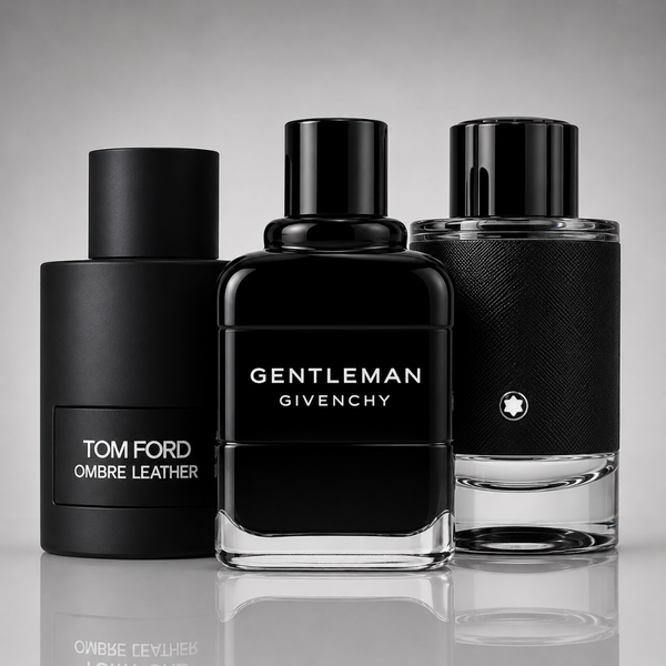 Combo aus 3 Parfums – Tom Ford Ombre Leather, Givenchy Gentleman, Montblanc Explorer